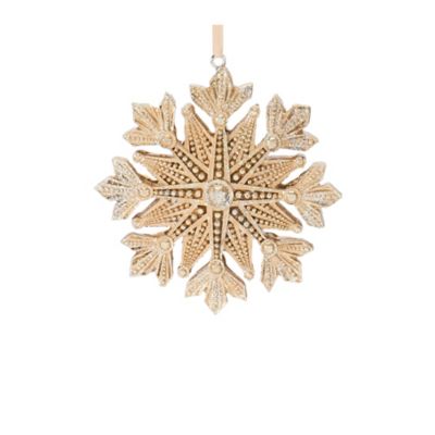 Image showing  Glittered Pine Tree and Snowflake Ornament (Set of 12)