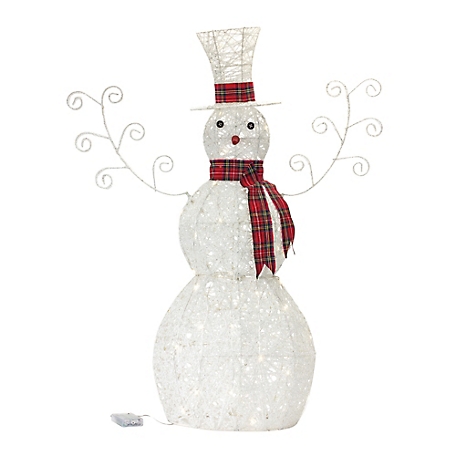 Melrose International LED Lighted Snowman Decor (Set of 2) at Tractor  Supply Co.