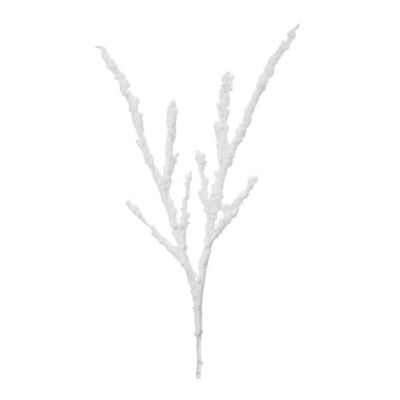 Melrose International Frosted Snow Branch (Set of 12)