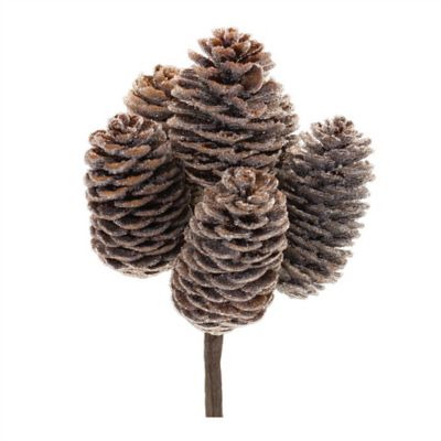 Melrose International Pine Cone Bundle (Set of 12)