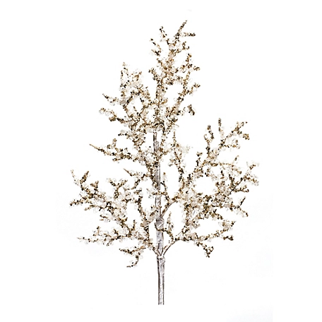 Melrose International Glittered Twig Branch (Set of 12)