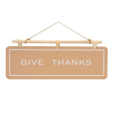 Image showing  Hanging Fall Sentiment Sign (Set of 2)