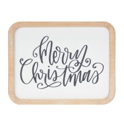 Image showing  Holiday Sentiment Plaque (Set of 12)