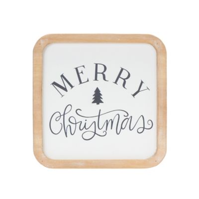 Image showing  Holiday Sentiment Plaque (Set of 12)