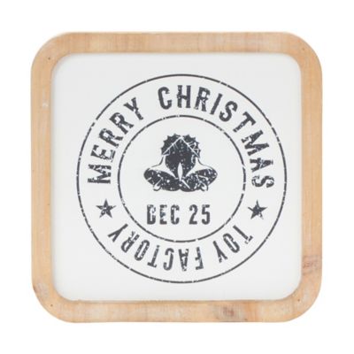 Image showing  Holiday Mail Stamp Plaque (Set of 12)