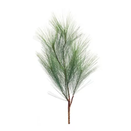 Melrose International Long Needle Pine Spray (Set of 6) Artificial Christmas Plants