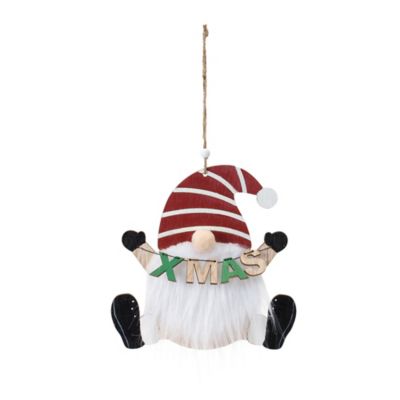 Image showing  Wood Gnome Ornament (Set of 12)