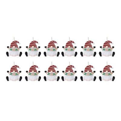 Image showing  Wood Gnome Ornament (Set of 12)