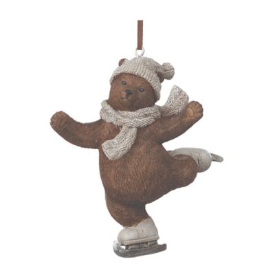 Image showing  Skate and Snowboard Bear Ornament (Set of 4)