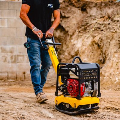 Image showing  5.5HP Honda Reverse Vibratory Plate Compactor Tamper Gravel Soil Compaction