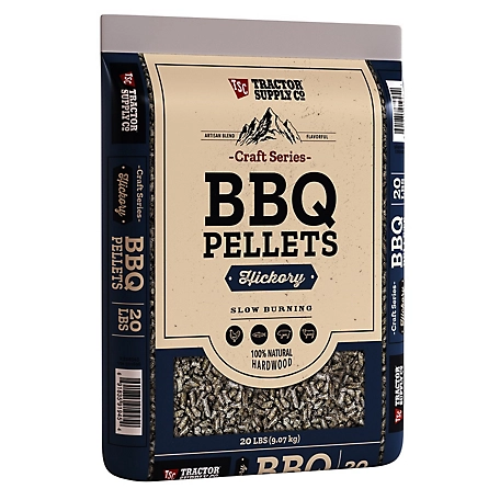 Tractor Supply Craft Series Hickory BBQ Pellets, 20 lb.