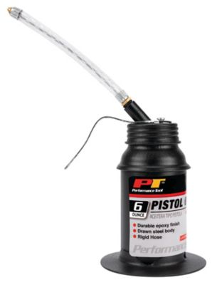 Performance Tool 6 oz. Pistol Oiler with Flex Hose