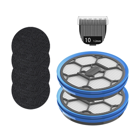 furMe Grooming Vacuum Filters and Blade Replacement Pack