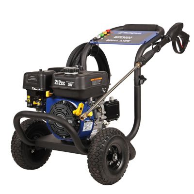Image showing 6 th Westinghouse 3,600 PSI 2.7 GPM Gas Cold Water Pressure Washer, 5 Nozzles and Soap Tank