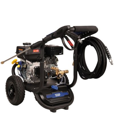 Image showing 7 th Westinghouse 3,600 PSI 2.7 GPM Gas Cold Water Pressure Washer, 5 Nozzles and Soap Tank