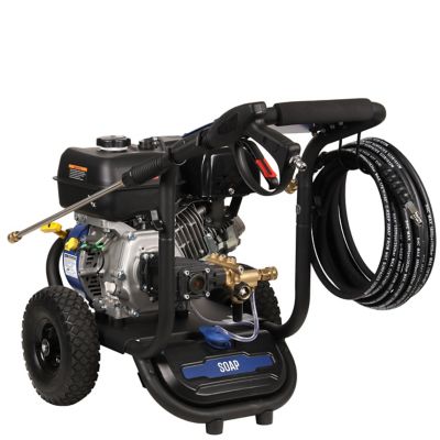 Image showing 8 th Westinghouse 3,800 PSI 3.6 GPM Gas Cold Water Pressure Washer, 5 Nozzles and Soap Tank