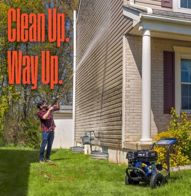 Image showing 13 th Westinghouse 3,800 PSI 3.6 GPM Gas Cold Water Pressure Washer, 5 Nozzles and Soap Tank