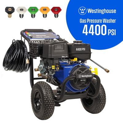 Westinghouse 4,400 PSI 4.2 GPM Gas Cold Water Pressure Washer, 5 Nozzles