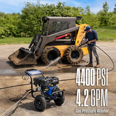 Image showing  4,400 PSI 4.2 GPM Gas Cold Water Pressure Washer, 5 Nozzles