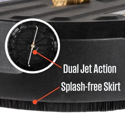 Image showing 6 th Westinghouse Universal 15 in. Pressure Washer Surface Cleaner Attachment, 3,400 PSI, 1/4 in.