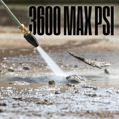 Image showing  Pressure Washer Turbo Nozzle Attachment, 3,600 PSI, 1/4 in.