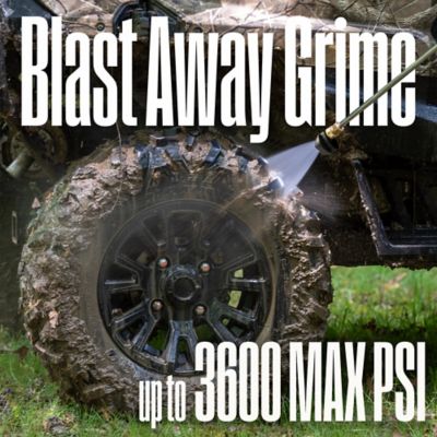 Image showing  Pressure Washer 6-in-1 Nozzle Attachment - 3600 PSI, 1/4 in. Connector