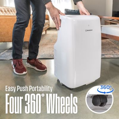 Image showing 6 th Westinghouse 8,000 BTU Portable Air Conditioner & Dehumidifier with Remote & Smart App, up to 350 sq. ft.