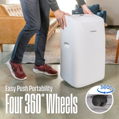 Image showing 7 th Westinghouse 115V Portable Air Conditioner with Heat and Dehumidifier, 700 sq. ft., 14,000 BTU, Remote and Smart App