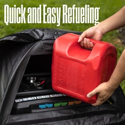 Image showing  Weather Tent Cover for Open Frame Portable Generators - 3000 to 10,000 W