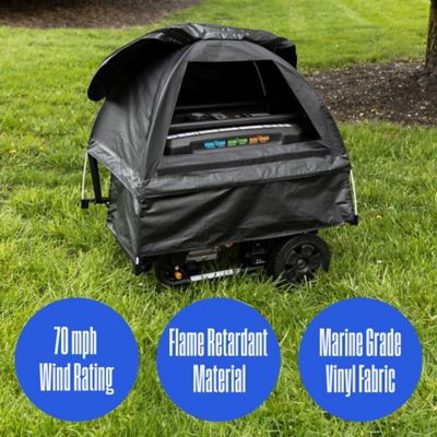 Image showing  Weather Tent Cover for Open Frame Portable Generators - 3000 to 10,000 W