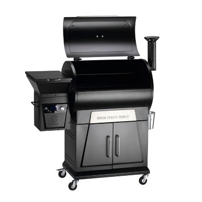 Image showing  694 sq. in. Wood Pellet Grill and Smoker, Black, ZPG-700D3