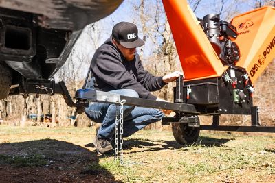 Image showing  6.25 in. Diameter 429cc Gas 14 HP Wood Chipper Shredder, Electric Start, KOHLER Command PRO Engine