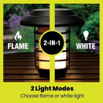 Image showing  21-Lumen Solar Outdoor Pathway Lights, Waterproof, Wireless with Remote, 4-Pack