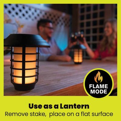 Image showing  21-Lumen Solar Outdoor Pathway Lights, Waterproof, Wireless with Remote, 4-Pack