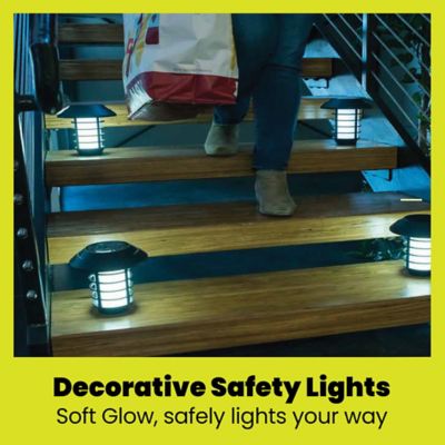 Image showing 5 th Bell & Howell 21-Lumen Solar Outdoor Pathway Lights, Waterproof, Wireless with Remote, 4-Pack