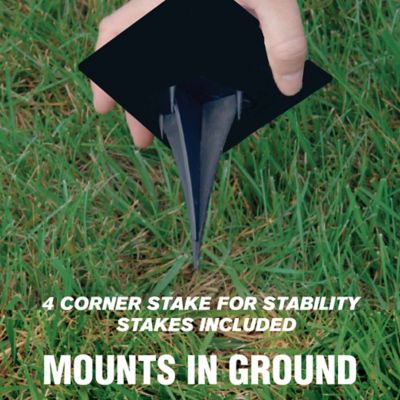 Image showing 5 th Bell & Howell Mosaic Disk Lights Pink Solar Powered LED Waterproof Square Path Light (4-Pack)