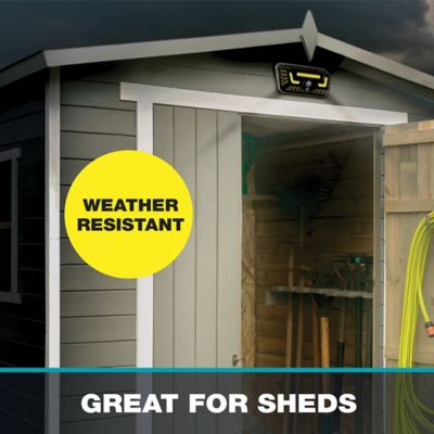 Image showing  330-Lumen Motion Sensor Solar Bionic Wall Light, 2 Modes, Warm Light