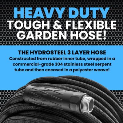 Image showing  5/8 in. x 50 ft. Lightweight Kink-Free Aluminum Garden Hose