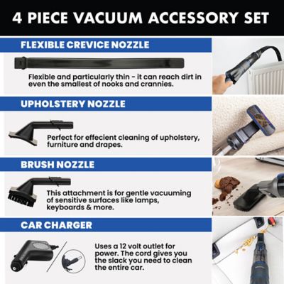 Image showing  Pro Handheld Vacuum Accessory Kit, 4 pc.