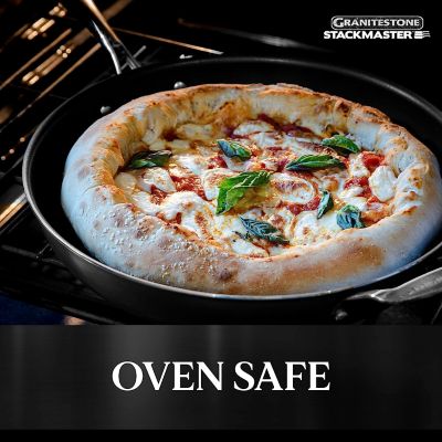 Image showing  Stackmaster Pro Series Stackable Cookware Set, Hard Anodized, Non-Stick, 15 pc.