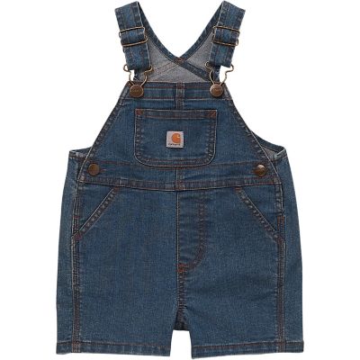 Carhartt Unisex Kids' Loose Fit Rugged Flex Denim Shortalls