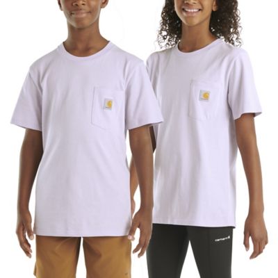 Carhartt Boys' Crew Neck Short-Sleeve Pocket T-Shirt