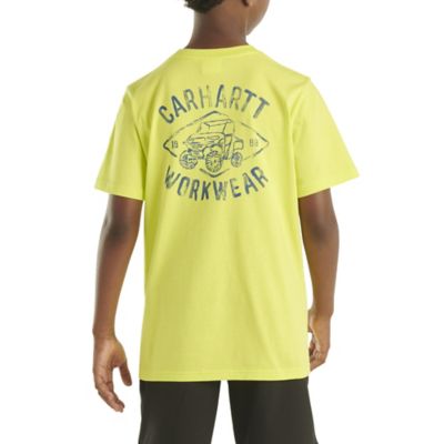 Carhartt Boys' Graphic Crew Neck Short-Sleeve T-Shirt