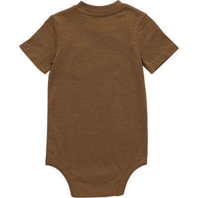 Image showing  Short-Sleeve Pocket Bodysuit
