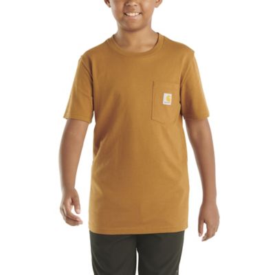 Image showing  Boys' Crew Neck Short-Sleeve Pocket T-Shirt