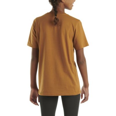 Image showing 5 th Carhartt Boys' Crew Neck Short-Sleeve Pocket T-Shirt