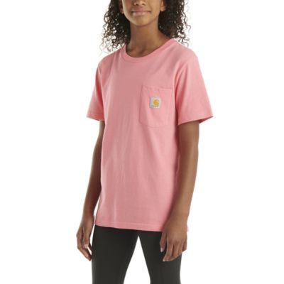 Image showing 5 th Carhartt Boys' Crew Neck Short-Sleeve Pocket T-Shirt