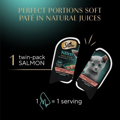 Image showing  Perfect Portions Kitten Pate Wet Cat Food, 2.65 oz. Trays, 24 ct.