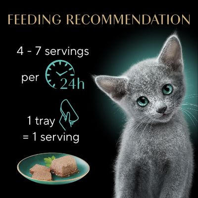 Image showing 8 th Sheba Perfect Portions Wet Kitten Food Pate Chicken Entree, Single 2.64 oz