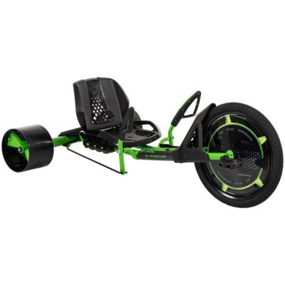 Huffy Kids' Unisex 20 in. Green Machine Drift Trike, Green/Black